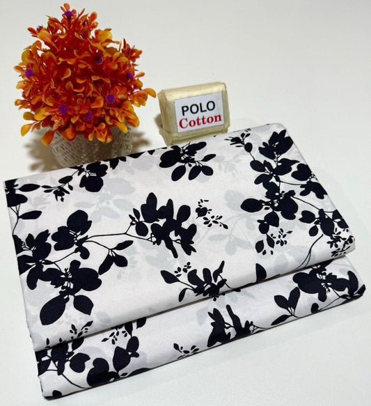 Premium Polo Cotton – Unstitched Ladies Suit